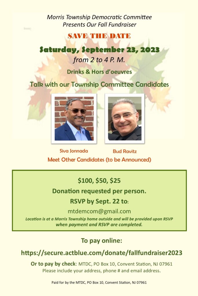 Morris Township Fall Fundraiser