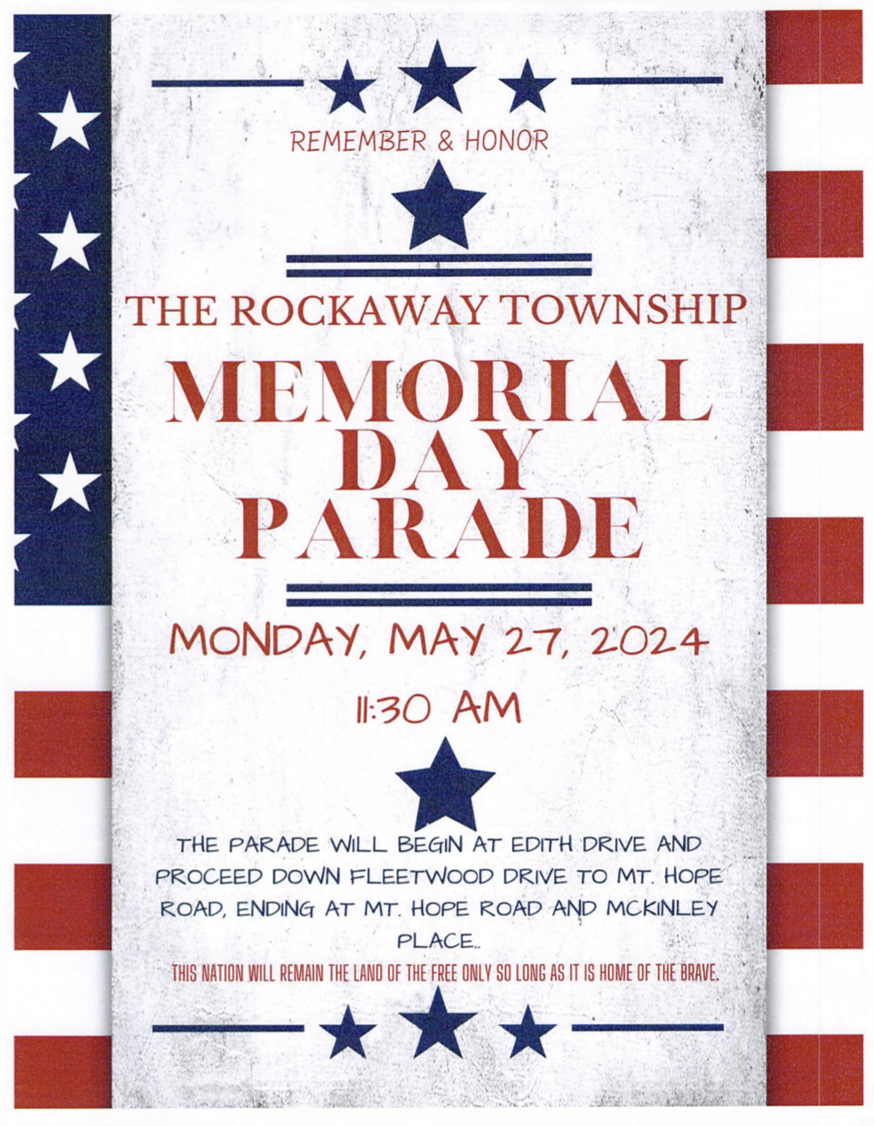 Memorial Day Parade 2024