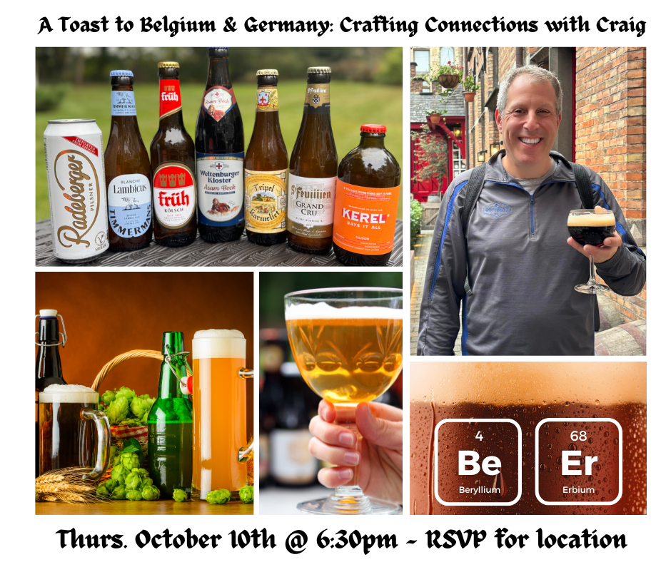 A Toast to Belgium and Germany: Crafting Connections with Craig