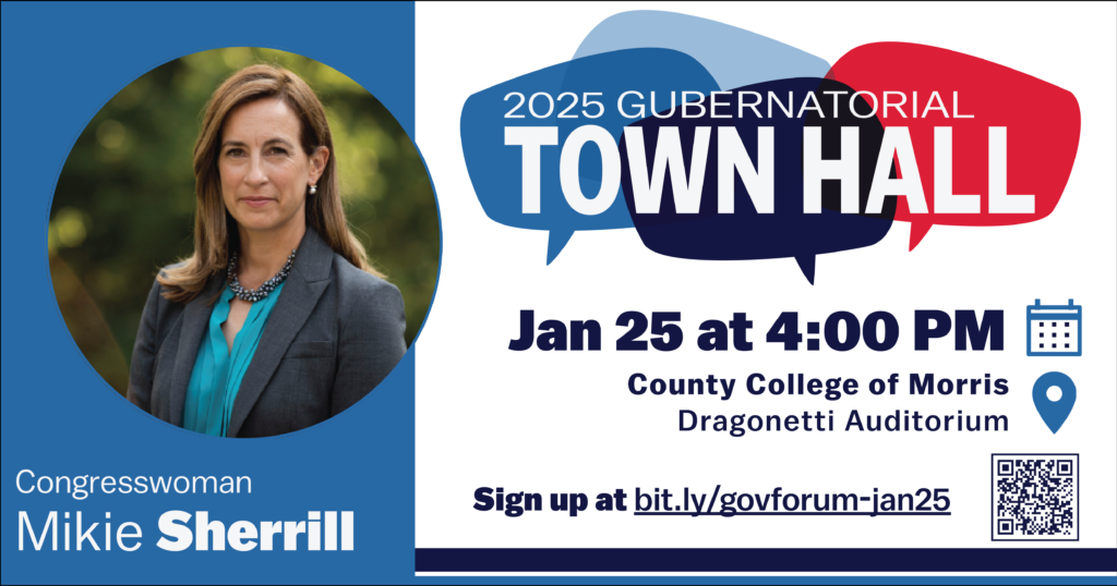 Congresswoman Sherrill Gubernatorial Town Hall