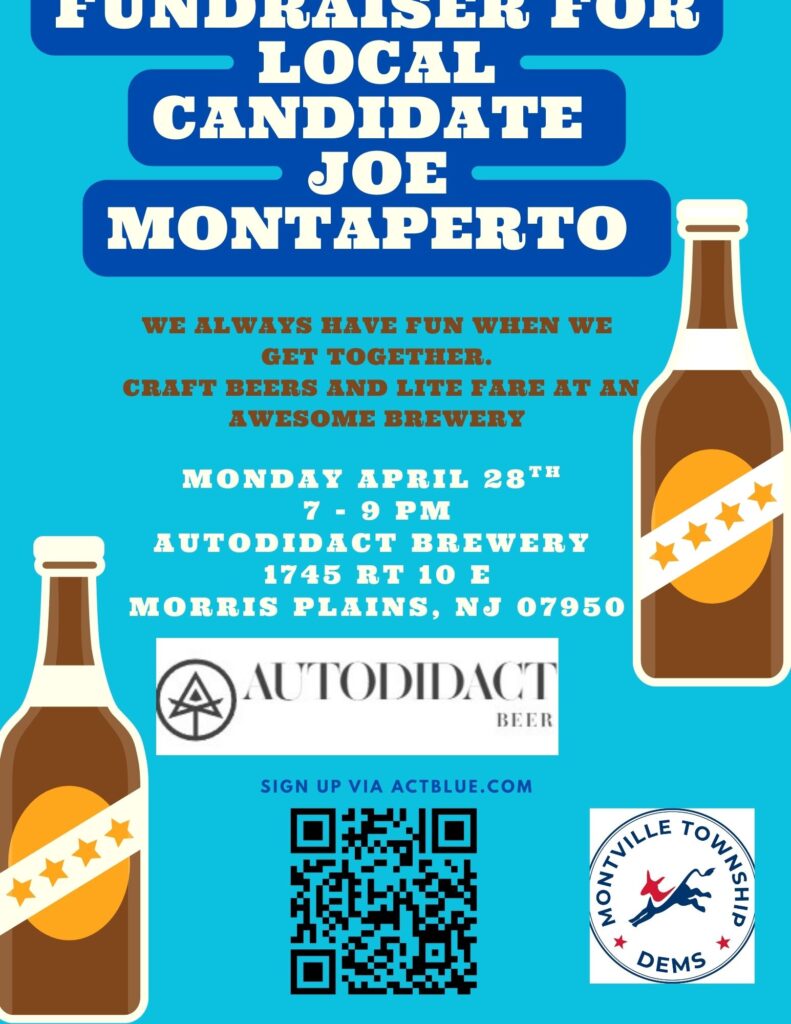 Fundraiser for local candidate, Giuseppe "Joe' Montaperto.